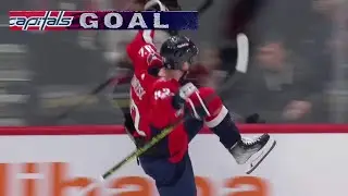 Evgeny Kuznetsov scores pretty goal vs Rangers and does the bird celly (25 feb 2023)
