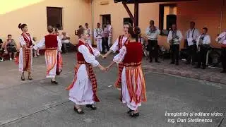 Ansamblul folcloric de dansuri  Junii Timișului, dans de fete, Ruga de la Pustiniș 2021