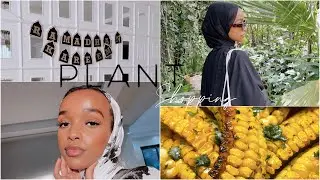 ramadan decorations , plant shopping | VLOGMADAN | YA7SKA