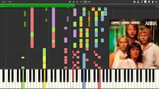ABBA - Gimme Gimme Gimme a Man After Midnight - MIDI