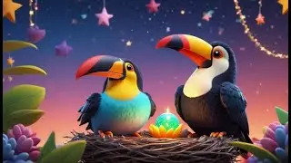 Mischievous Toucan&rsquo;s Fruit Color Mix 🦜 | Nursery Rhymes for Kids & Baby Songs