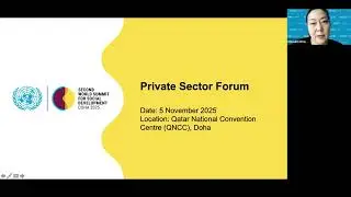 Private Sector Forum Briefing - Second World Summit for Social Development