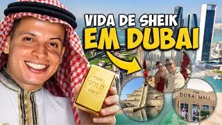 Vivendo 24h como Milionário em Dubai (restaurante, parque aquatico e compras)
