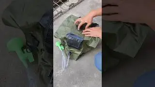 Portable water storage bag backpack large capacity water bag.