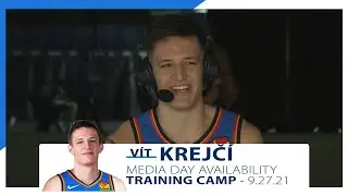 Thunder Training Camp 2021: Vít Krejčí Media Day Availability - 9.27.21