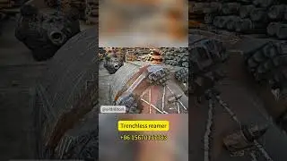 Trenchless reamer hdd barrel reamer rock crossing reamer No Dig #HDD #trenchless #drilling #NODIG