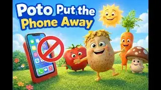 Poto - Put the Phone Away 📱❌ | Fun Kids Song & Dance #cartoon #kids #animation #funny