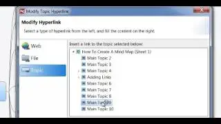 How To Add Links with XMind Mind Mapping Software | Video 5