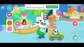 Panda gang shopping 🛍 for Grocery store #game #panda
