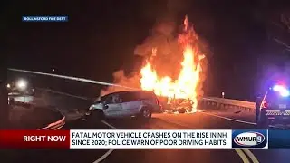 Fatal motor vehicle crashes on the rise in New Hampshire since 2020; police warn of poor driving ...