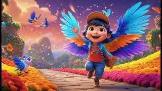 Coco Chick Flaps Her Wings | Fun Bird Song for Kids | Nursery Rhymes in English