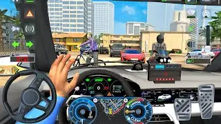 New Taxi Driver 2026 - City VIP Electric Tax Driving - Taxi Sim Evolution! Car Game Android Gameplay