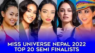 Miss Universe Nepal 2022 Top 20 Semi Finalists | Miss Universe | Miss Nepal | Miss Universe Nepal