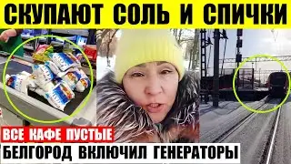 Белгород включил генераторы. В Питере все кафе пустые. Краснодар скупает соль и спички.