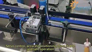 Efficient Glass Bottle Labeling Solution: Automatic Label Applicator for Round Bottles