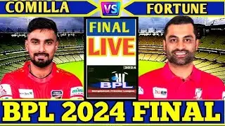 Comilla Victorians vs Fortune Barishal | CV vs FRB | Bangladesh Premier League 2024 | LIVE Scores &
