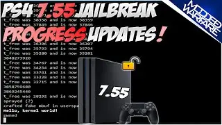PS4 7.55 Jailbreak (Progress Update)
