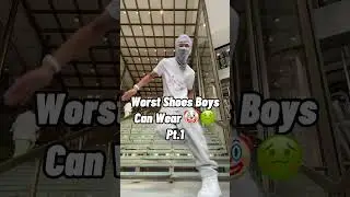 Do you agree? 🫣💀 #shoes #boys #sneaker #wearing #drip #wear #versace #chainreaction #viral #fypシ