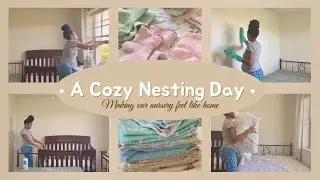  Nest With Me | Cleaning & Rearranging the Baby Nursery | Pregnancy Nesting Vlog