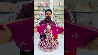 18&rdquo;Inch Yugal Sarkar In Dust Marble With Beautiful🤩Shringar idol Sewa-9000 M-8700986052 /8398968023