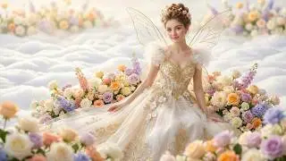 Lost in Ethereal Flower Garden | Relaxing Fantasy ART & Music