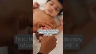Nurture and affection #newbaby #infantmasssage