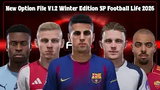 New Option File V1.2 Winter Edition - SP Football Life 2026