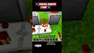 Minecraft dancing armour stand 😂#minecraft #shots #minecraftbuild #viral #populer