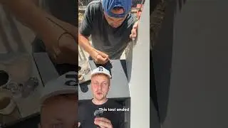 Outdoor BBQ Benchtop Chipped During Installation &ndash; See the Repair! 🔧 | Surface Care