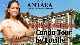 Condo Model unit Tour 1 || Antara Residences  in Talisay City Cebu Philippines  (1 bedroom unit)