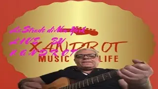 Le strade di NEW YORK-Live by #Xandrot,cantautore #Video musica #Alternativa.#IL RAGNO DISCHI