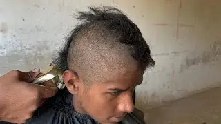 Full Head Clean Shave Transformation | Machine Head Shave