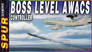 SEAD Strike with a Boss Level AWACs Controller | SU-25T | Hoggit Georgia at War Multiplayer | DCS