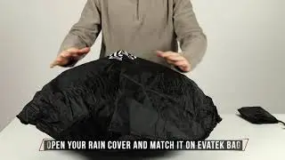 Rain Cover on Evatek handpan bag -  Hardcase Technologies Official Tutorial