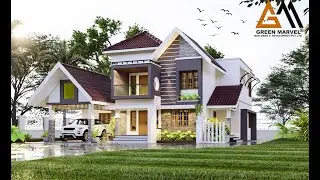 Home tour 4BHK Modern kerala contemporary home Trending Modern house design 2750sqft modern house