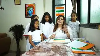How to Make Flag at Home | Easy Flag Making Craft | Priti Desai