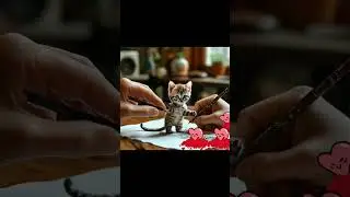 #art#artwork#cat#3d#врек #animation#love#4k#fly #фото#котейка#tictok#рисунок#карандашом#кот#мысық#ии