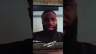 Tyron Woodley tattoo of Jake Paul (Update)
