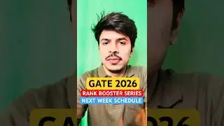 GATE 2026 Chemistry Classes Schedule #madchemclasses #gatechemistry #gate2026 #gateexam