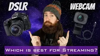 Logitech Streamcam VS Canon DSLR for Streaming! Best Streaming Webcam?