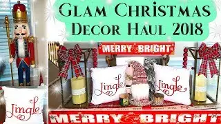 CHRISTMAS HOME DECOR HAUL 2018💎 🎅|GLAM DECOR MUST SEE!