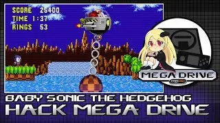 SONIC THE HEDGEHOG (BABY SONIC) - H A C K para MEGA DRIVE
