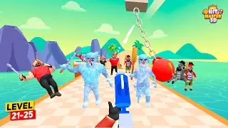 Hit Master 3D - Knife Assassin (Level 21-25) Android Gameplay