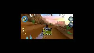 bb racing 2 Gold Rush Ridge shortcuts #shorts