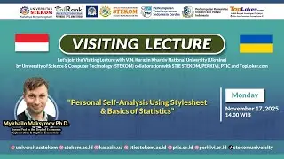 International VL: Personal Self-Analysis Using Stylesheet & Basics of Statistics - KARAZINE Ukraine