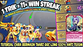 1 TRIK = 11 WIN STREAK !!! TUTORIAL CARA MAIN THARZ GGC LING POWER - MCGG