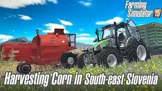 Day#1: Harvesting corn in South-east Slovenia (UTH v3. map)