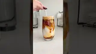 Iced Coffee Anyone!? Do You Prefer Hot or Cold Coffee!? #asmr #icedcoffee #nespresso #aesthetic