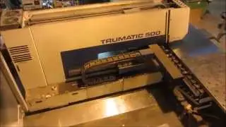 Used Trumpf Trumatic 500 rotation cnc punch press for sale