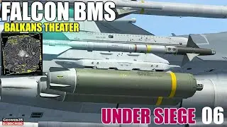 Falcon BMS 4.34 | Balkans Theater: Under Siege | BAI Mission CBU 104